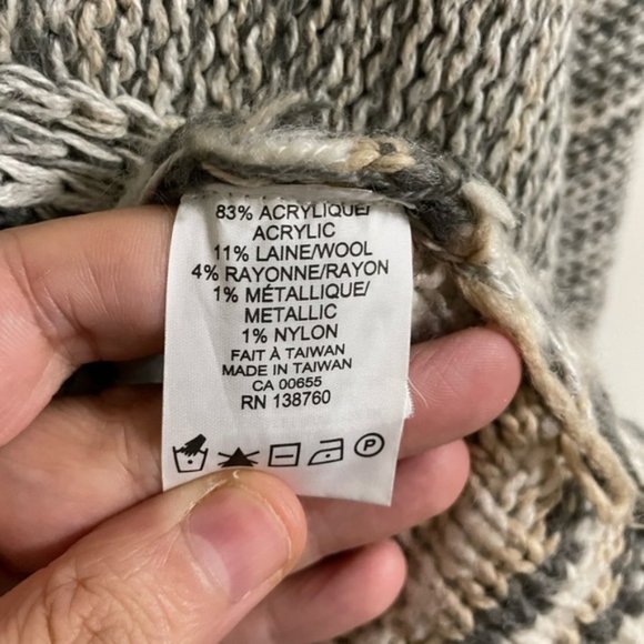 ADDITION elle womens knit draped waterfall sweater cardigan plus size 2x - Picture 5 of 10